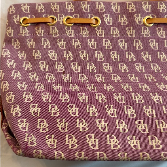 Dooney & Bourke Lavender Monogram Tote - Picture 5 of 5